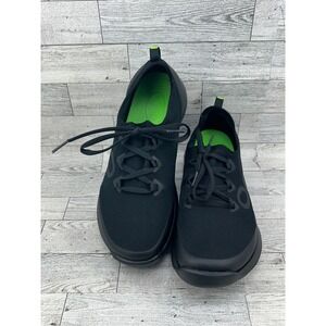 Oofos OOmg Sport Black Recovery Shoes Women Size 10 Low Top Sneakers 08012023-22